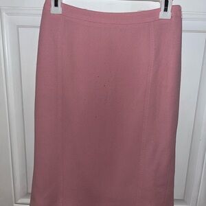 Versace Blush Pencil Skirt